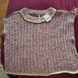 Free People sleeveless sweater